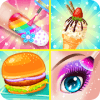 Makeup&Cooking Games For Kids