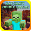 GunGraft Zombie map MCPE mini game Pocket Edition