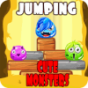 Jumping Cute Monsters