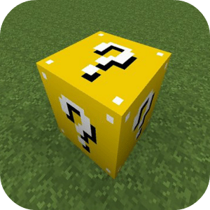 Lucky Gold Blocks Mod for MCPE