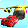 Car Stunts Battle Into Cargo Plane : Kids Games