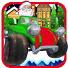 Santa Claus : hill climb racer