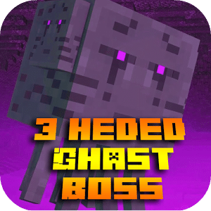 3 Headed Ghast Boss Addon 2018 for MCPE