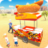 Hot Dog Food Delivery Boy Virtual City Life 3D Sim