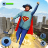 Flying Super Granny Hero Adventure