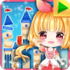 Princess Cherry Castle Blocks Construction Builder