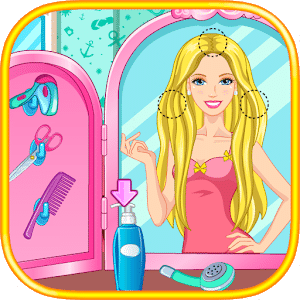 Bonnie Golden Haircuts - Hair Salon Games