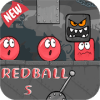 Super Red Ball 5 Run Adventure Games