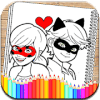 Coloring Miraculous Ladybug & Cat Noir games