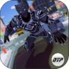 Grand Panther Flying Superhero City Battle