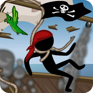 Stickman Black flag