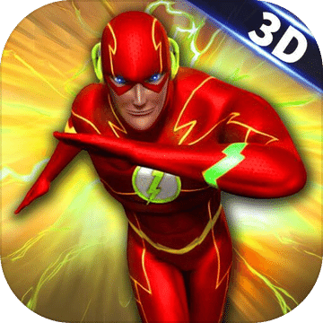 Flash Superhero Games - Super Light Crime City 3D