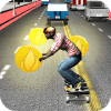 Skateboard Speed Race