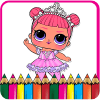 How To Color LOL Doll Surprise -Coloring Game