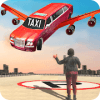 Modern Flying Car Limousine Taxi Simulator Games