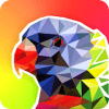 Low Poly Book - coloring book & art game by number