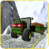 Offroad Snow Truck Driving:Fruits Transporter