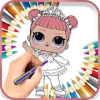 LOL Surprise Doll Coloring Book