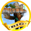 Big Steve Amazing World. Map for MCPE