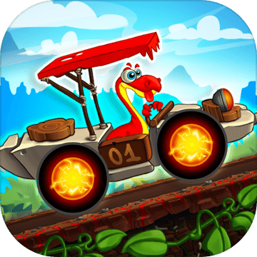 Dino World Speed Car Racing