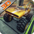 3D Grand Monster Truck : Impossible Derby Stunt