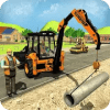 City Road Builder Construction Excavator Simulator