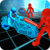 Stickman Neon Warriors: Motorcycle Racing