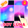 Soy Luna Piano Black Tiles