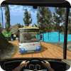 Modern Mountain Bus Driver : Uphill Coach Driving