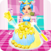 Princess Cake Making Factory  Color by Number