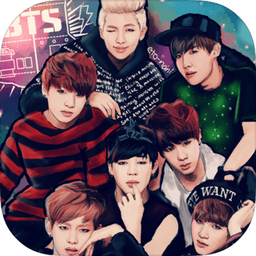 2048 BTS Bangtan Boys Game