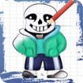 如何画Sans