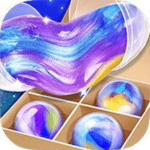 银河镜面水晶泥