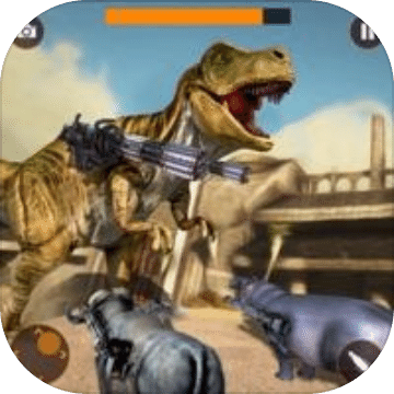 Dinosaur in Fighting Arena