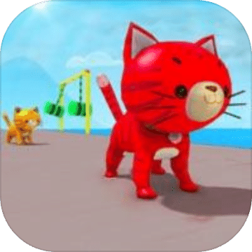 Cat Fun Race 3D Run Face Game