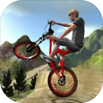 山地自行车 自由式 BMX  3D