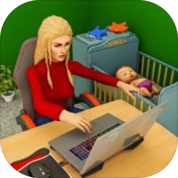 怀孕的母亲婴儿生活模拟