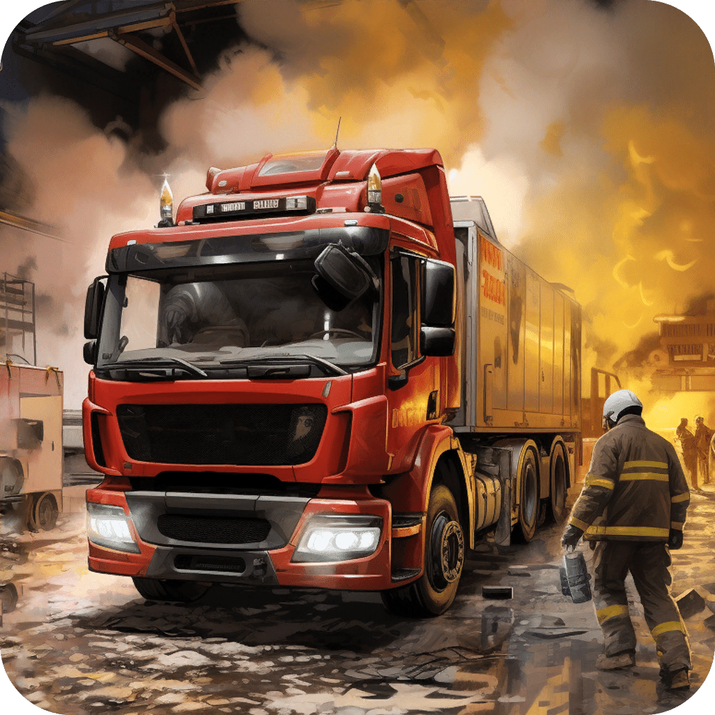 救护车消防员 911 消防车救援