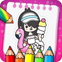 Toca Coloring Book