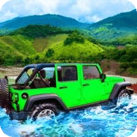 4x4缅因州越野污垢赛车手