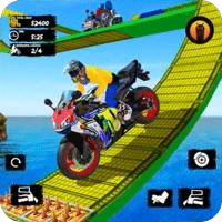 Mega Ramp Bike Stunt Race 3D