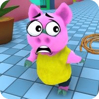 可怕的邻居小猪 3d 终极幸存者怪物恐怖