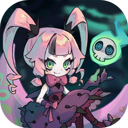 节奏魔女舞动的骷髅