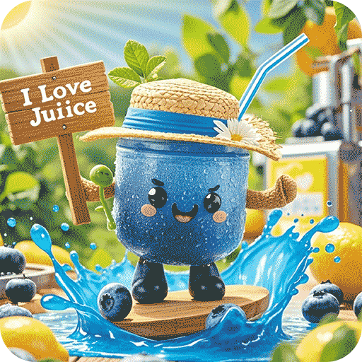我爱喝果汁