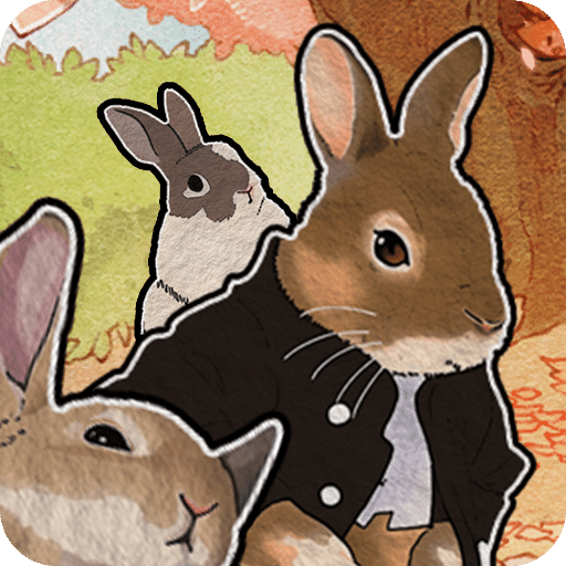 挤在一起的兔兔