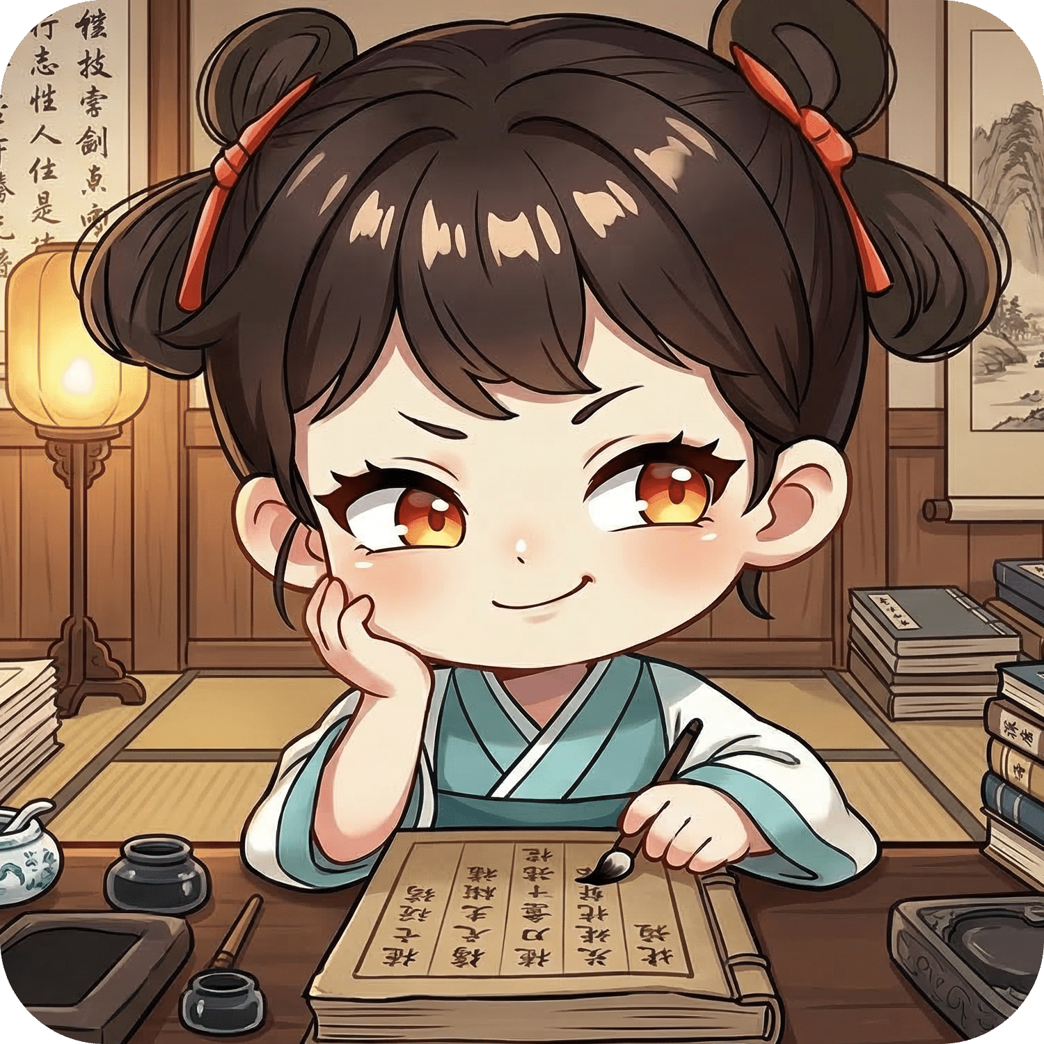 假装学习：积字成诗