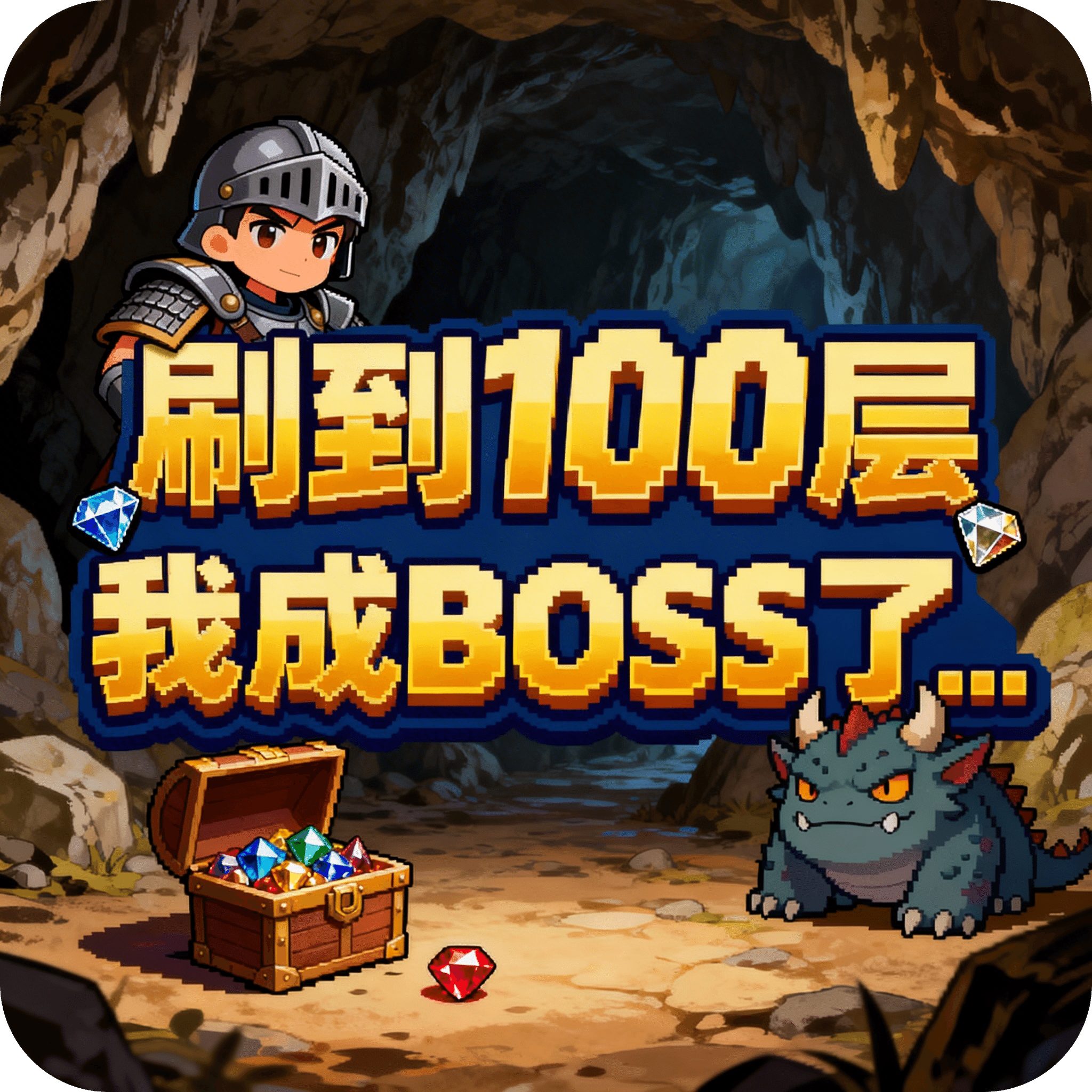 刷到100层我成BOSS了