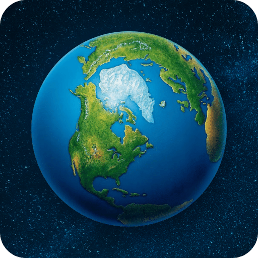 3D卫星高清世界地图