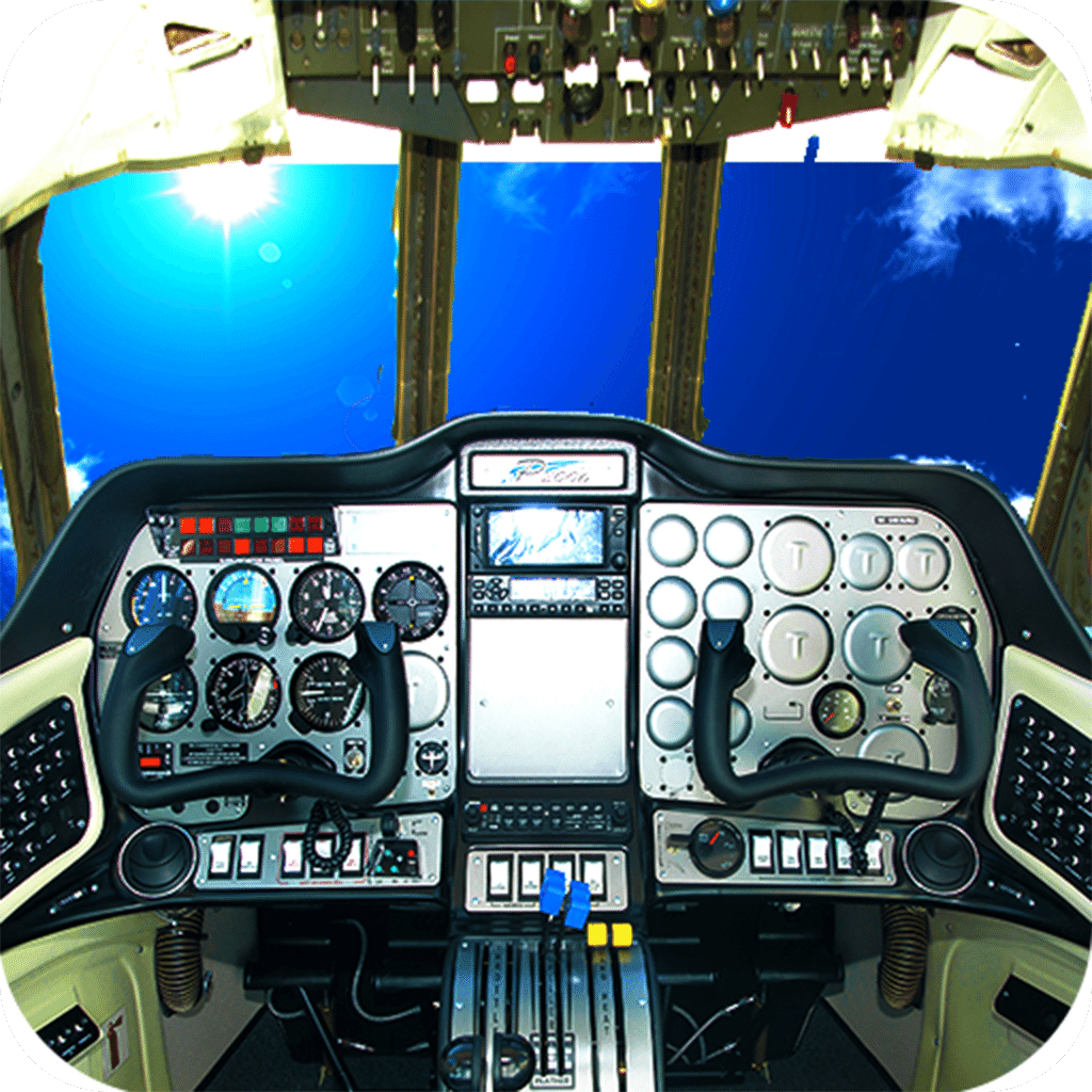 真正的飞行员飞行模拟驱动器Airoplane 3D