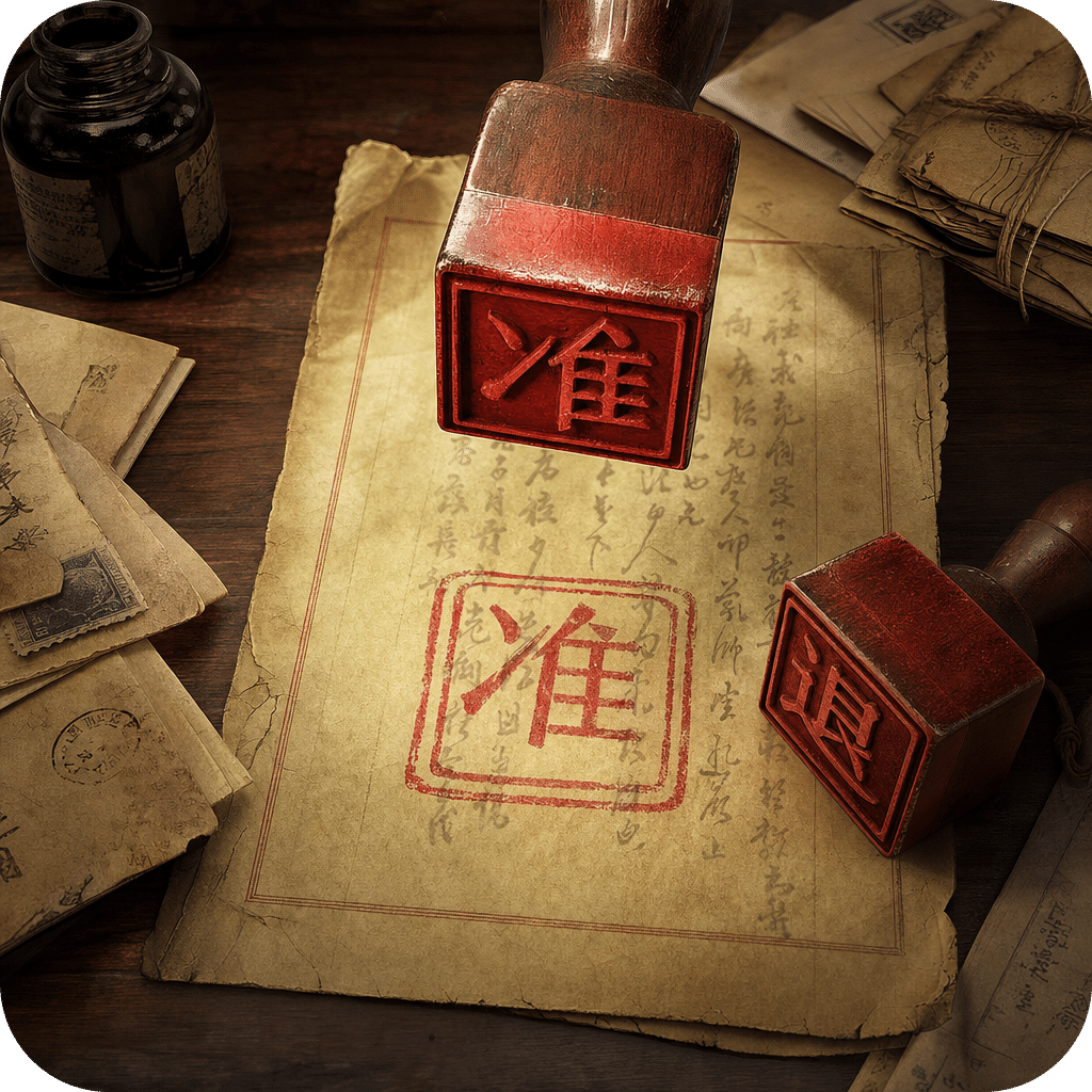 请出示侨批